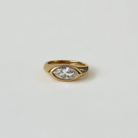 Cairo Ring Clear CZ